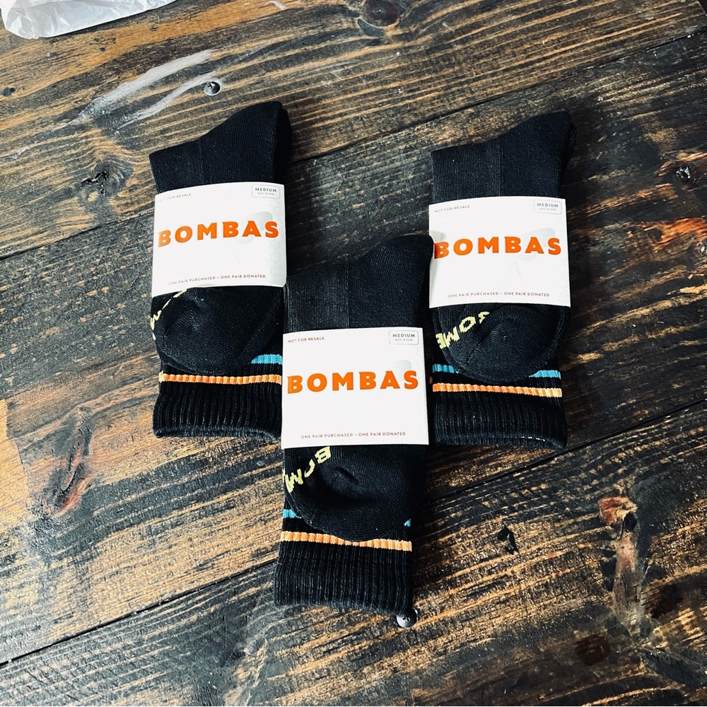 Bombas 3 pairs med